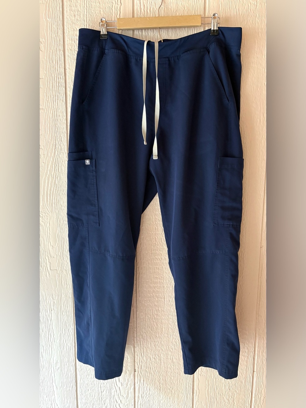 FIGS Navy Cargo Scrub Pants XXL Short